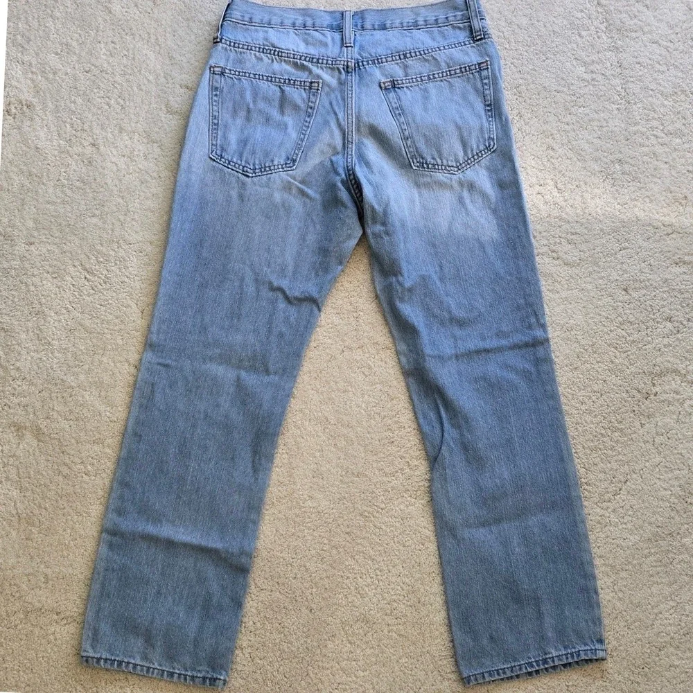 Old Navy Youth Boys Size 30x30‎ Straight Leg Light Wash Denim Jeans